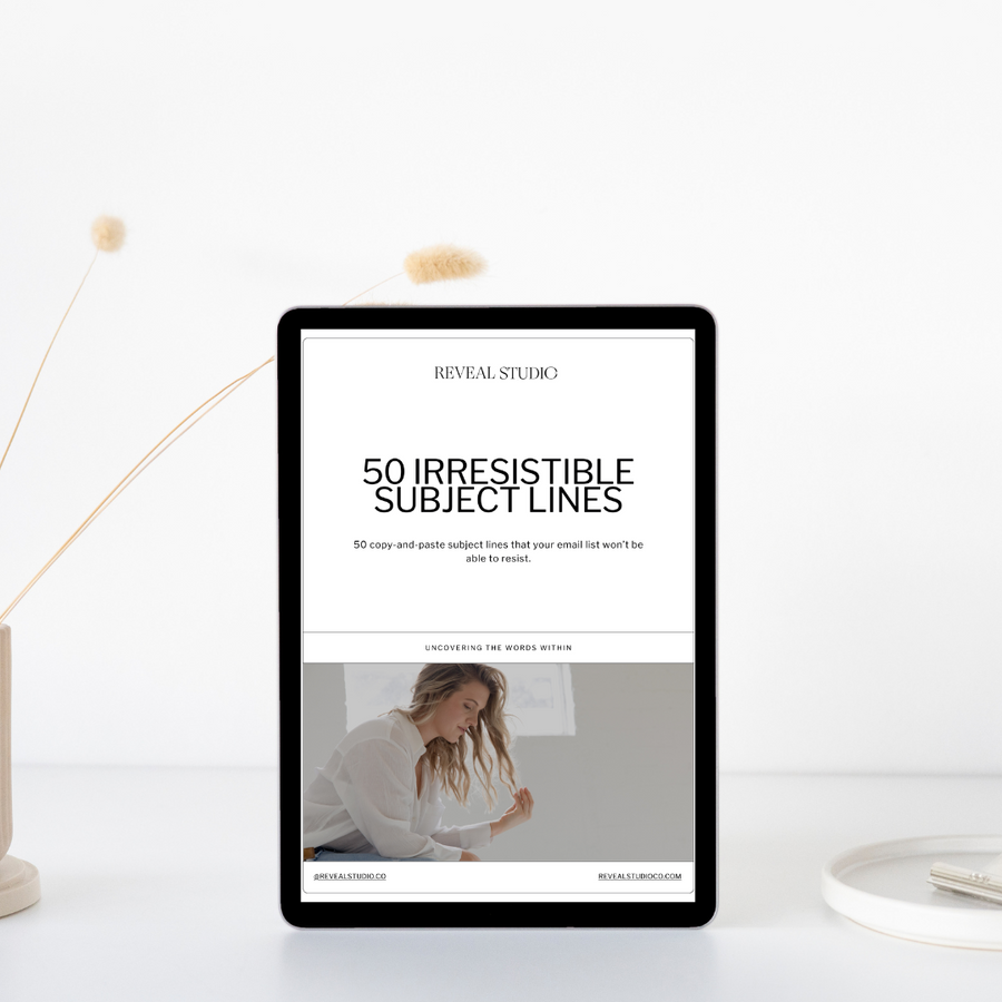 50 Irresistible Subject Lines