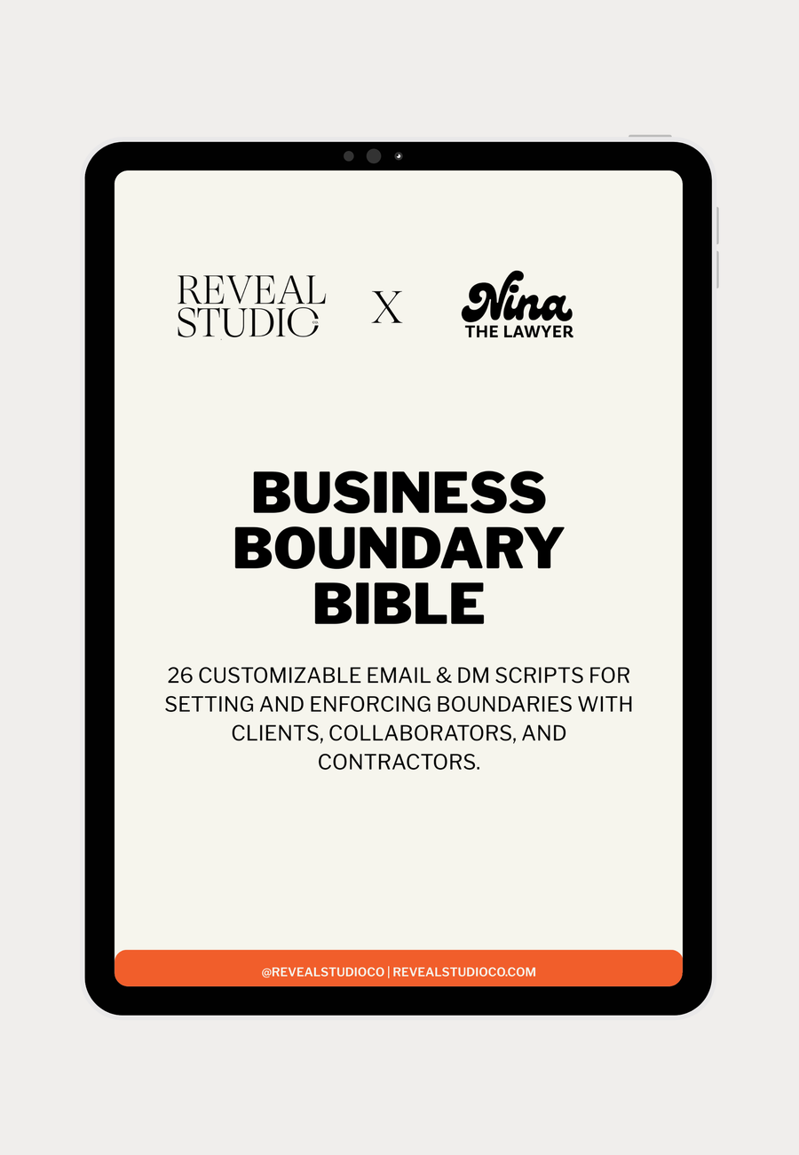 Business Boundary Bible