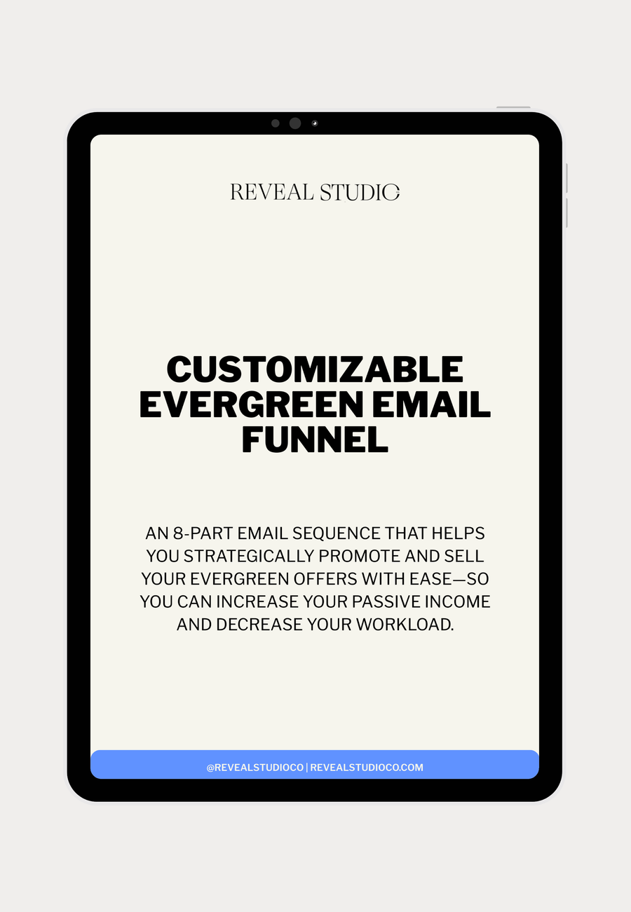 Customizable Evergreen Email Funnel