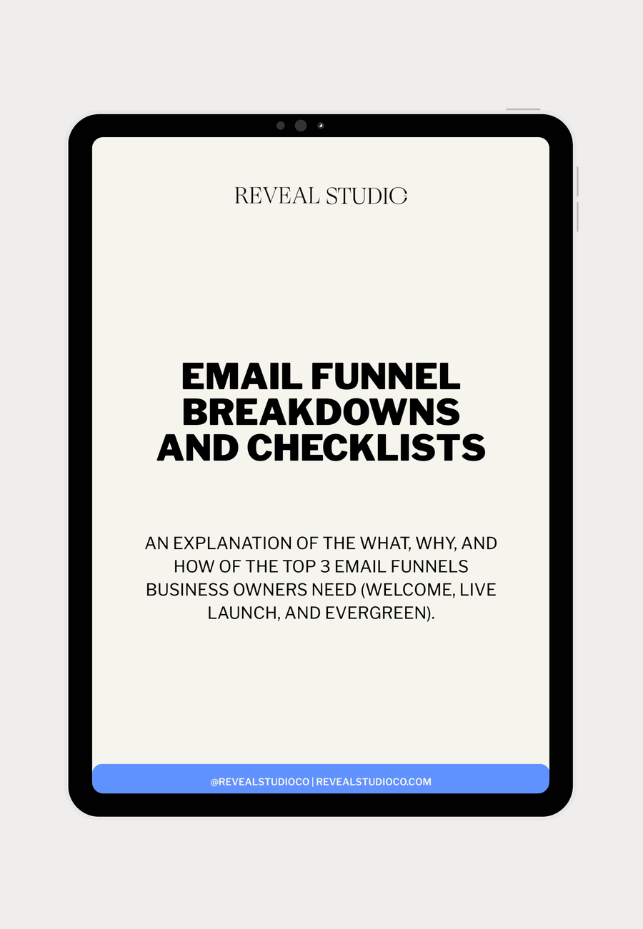 Email Funnel Breakdowns & Checklists