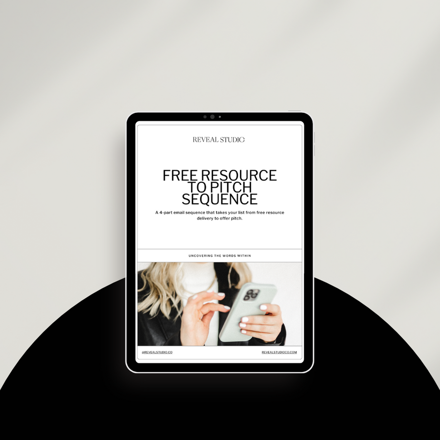 Free Resource To Pitch Sequence