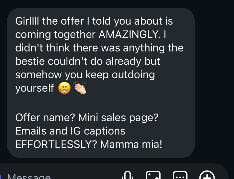 Reveal Studio Co. Sales & Copy Bestie (Custom GPT)