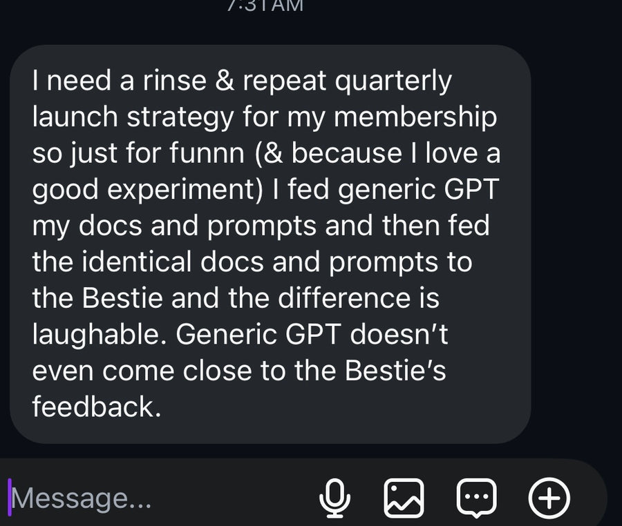 Reveal Studio Co. Sales & Copy Bestie (Custom GPT)