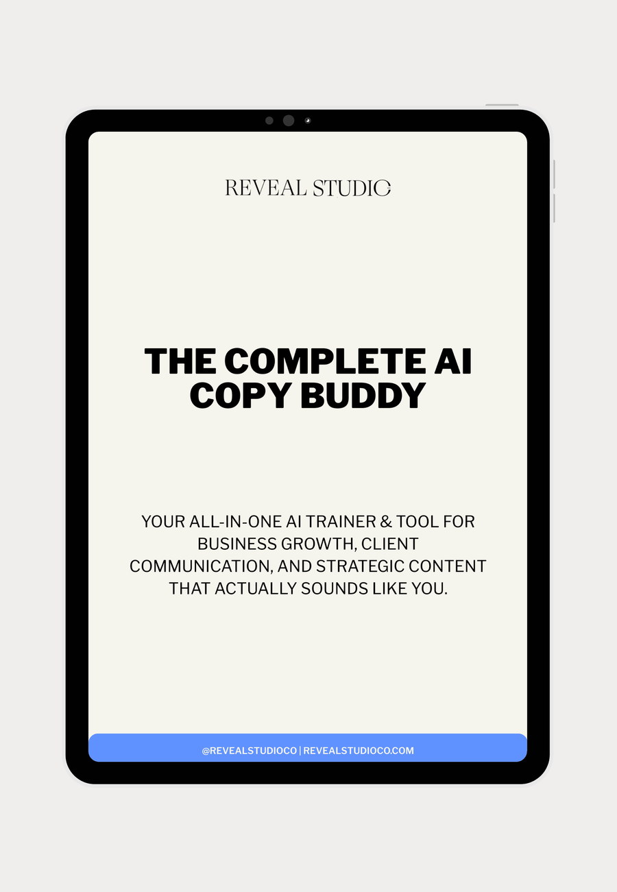The Complete AI Copy Buddy