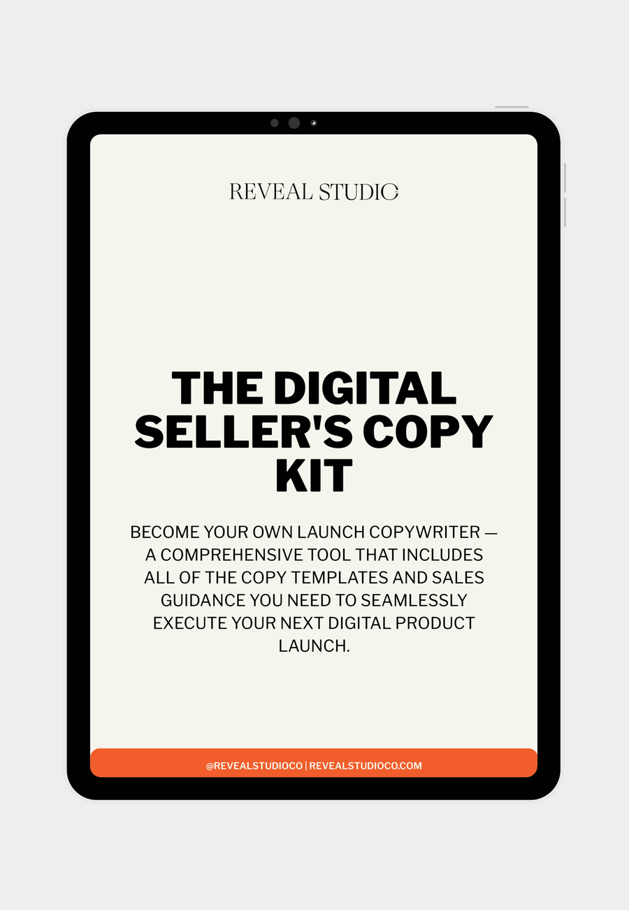 The Digital Seller's Copy Kit