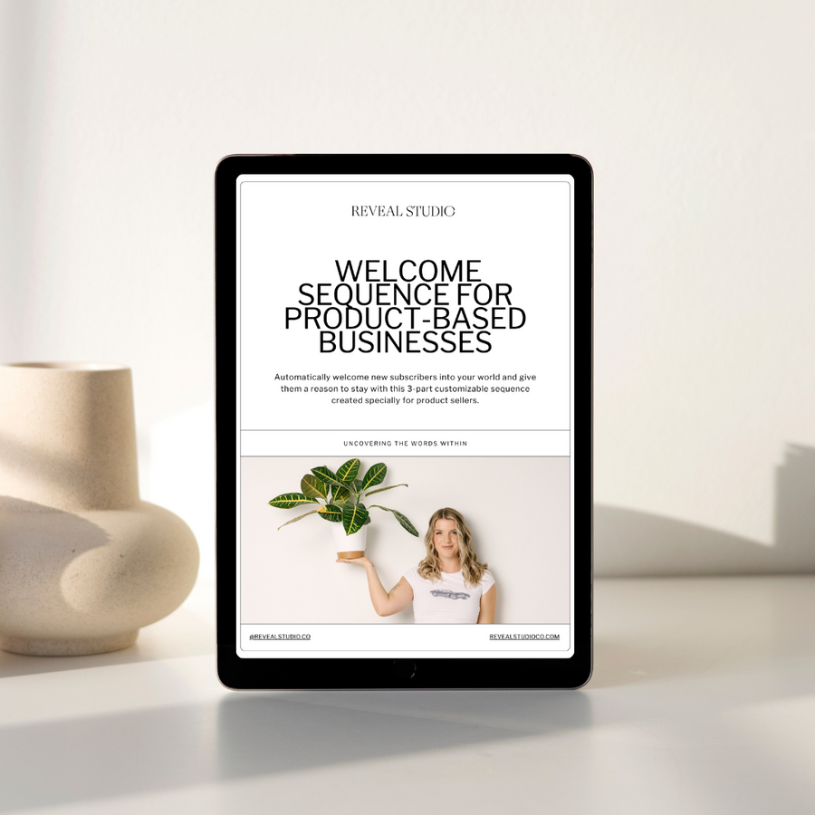 Welcome Sequence For Product-Based Businesses