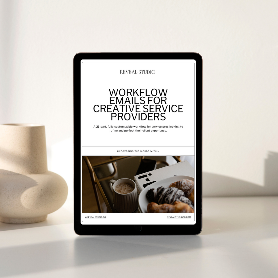 Workflow Emails For Creative Service Providers